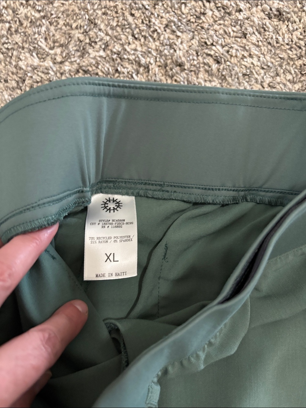Hypothesis wide leg scrub pants - Picture 3 of 7